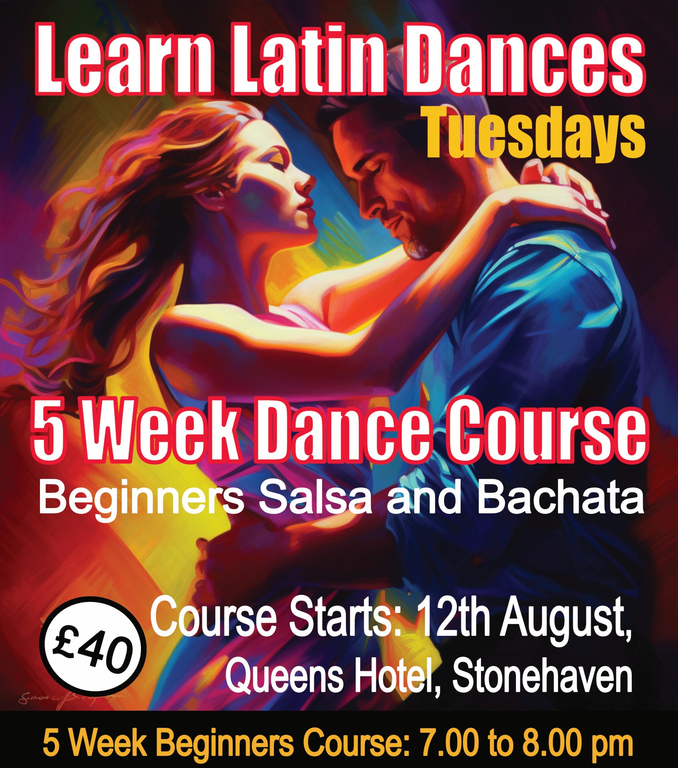 Queens Hotel 5 week August Poster
